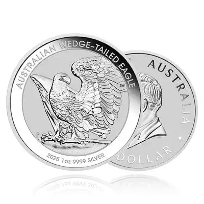 1oz Silver Coin 2025 Wedge Tailed Eagle - Perth Mint