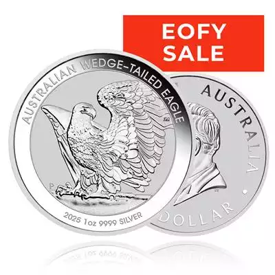 1oz Silver Coin 2025 Wedge Tailed Eagle - Perth Mint