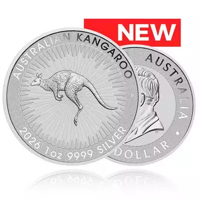 1oz Silver Coin 2026 Kangaroo - Perth Mint