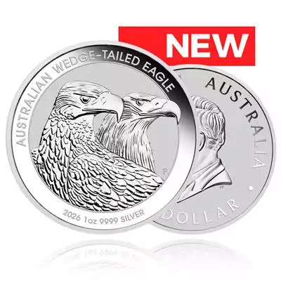 1oz Silver Coin 2026 Wedge Tailed Eagle - Perth Mint