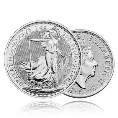 1oz Silver Coin Britannia (Queen) - Royal Mint