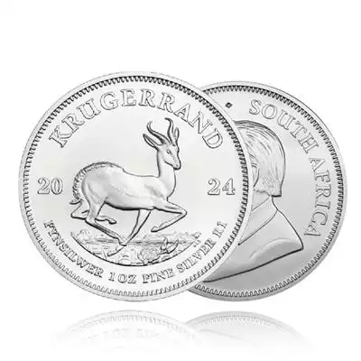 1oz Silver Coin Krugerrand - SA Mint