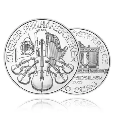 1oz Silver Austrian Philharmonic Coins