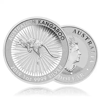1oz Silver Coin Kangaroo (various yrs) - Perth Mint