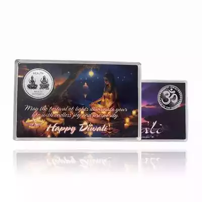 1oz Minted Silver Round Diwali  (Incl GST)