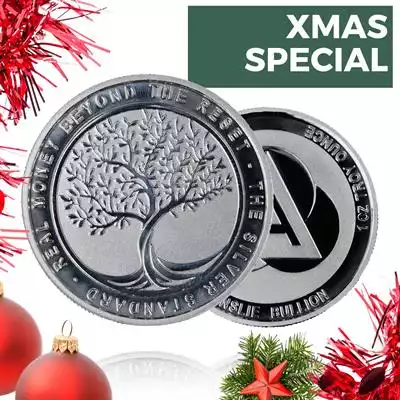 1oz Ainslie Minted Silver Round