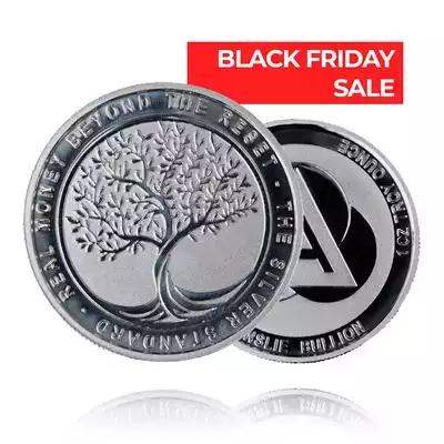 1oz Ainslie Minted Silver Round